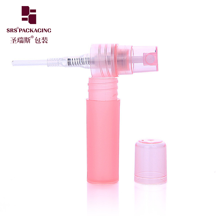 Eco-friendly 5ml 10ml PP liquids spray bottle plastic material perfume empty container