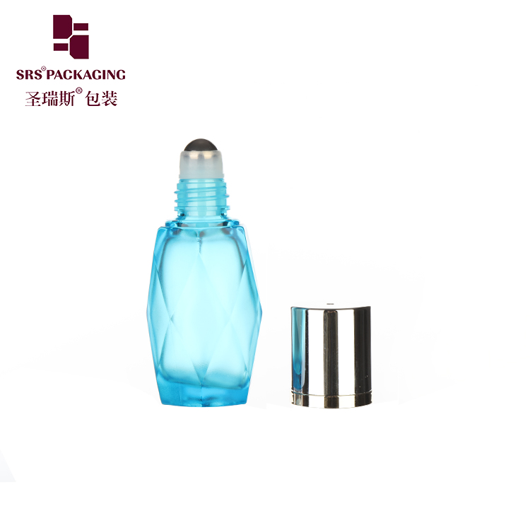 Luxury Unique Shape 12ml 15ml 16ml 18ml 20ml Custom Plastic Roll On Perfume Pocket Bottle