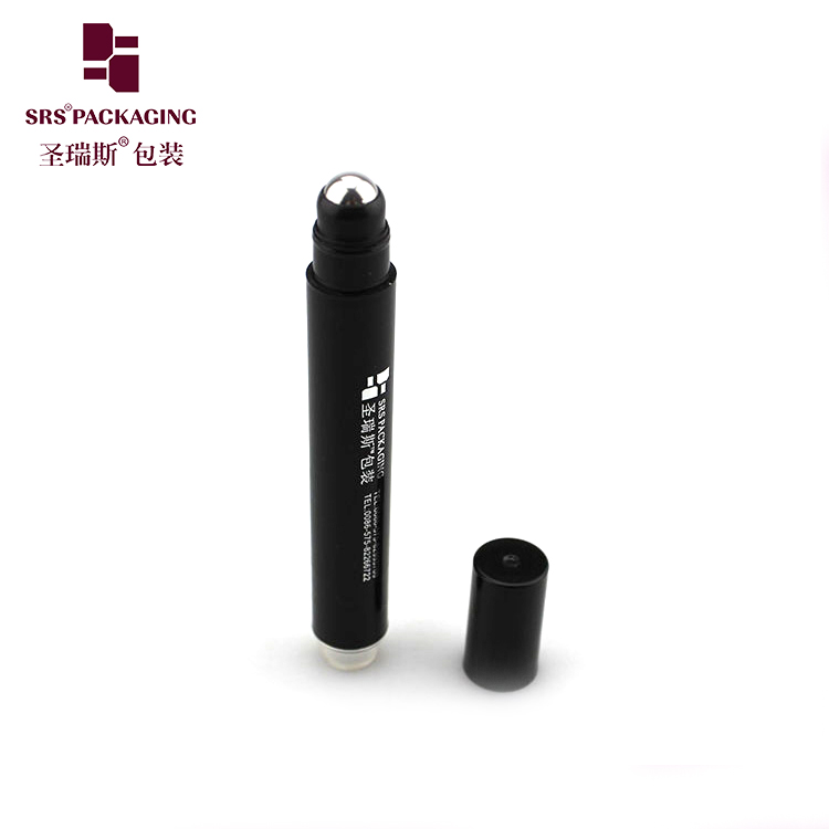 factory wholesale 6ml Airless roll on bottle with press button face lift massage tools perfume bottle