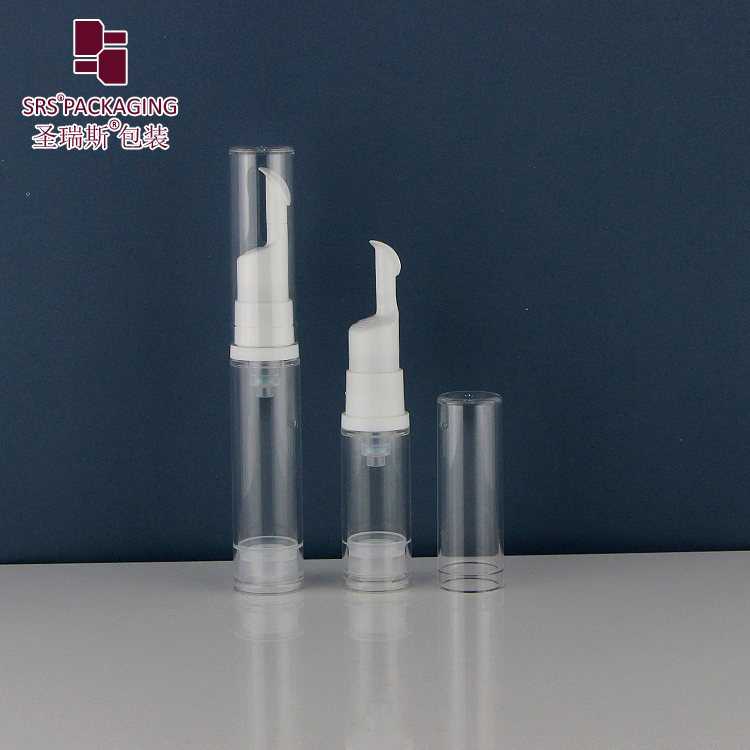 Super Mini Size Portable Empty Eye Cream Bottle 5ml 10ml Airless Pump