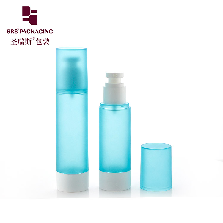 High Quality Pink Cute Refillable Airless Pump Bottle Travel Lotion Container Plastic Cosmetic Dispenser