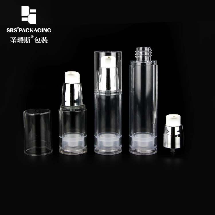 SRS AS Airless Bottle Pump Lotion Cosmetic 15ML 30ML 50ML Series Cosmetic Container