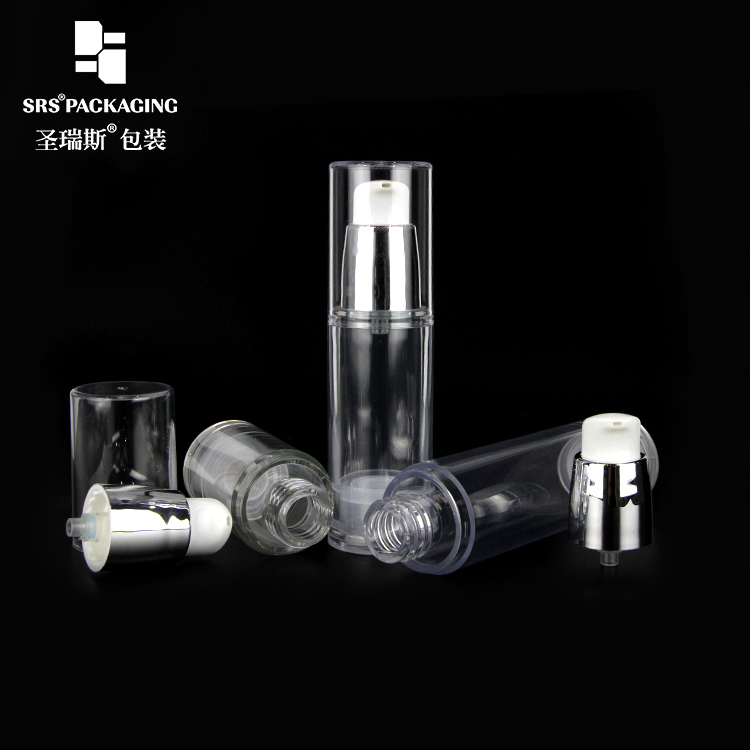 SRS AS Airless Bottle Pump Lotion Cosmetic 15ML 30ML 50ML Series Cosmetic Container