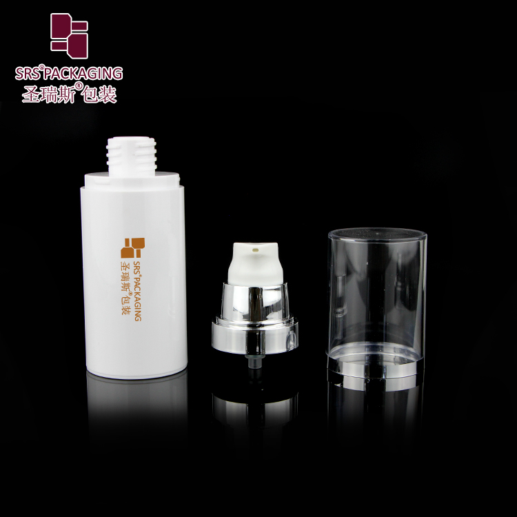 A0228 Custom 30ml 50ml 60ml 80ml 100ml Vacuum Cosmetic Lotion Serum Face Cream Foundation Airless Pump Bottle