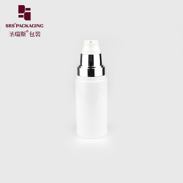 A0228 Custom 30ml 50ml 60ml 80ml 100ml Vacuum Cosmetic Lotion Serum Face Cream Foundation Airless Pump Bottle