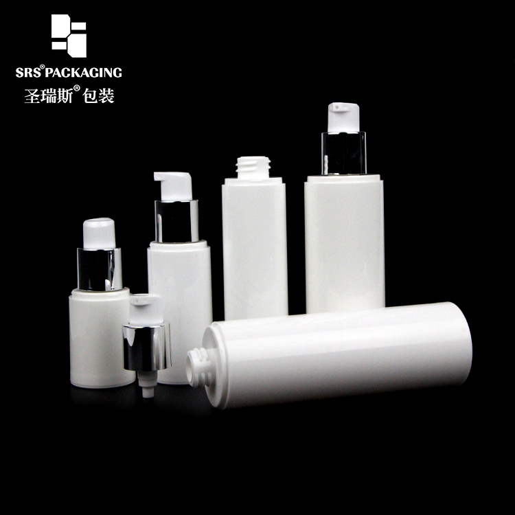 15ml 30ml 50ml 80ml 100ml free sample white airless pump bottle