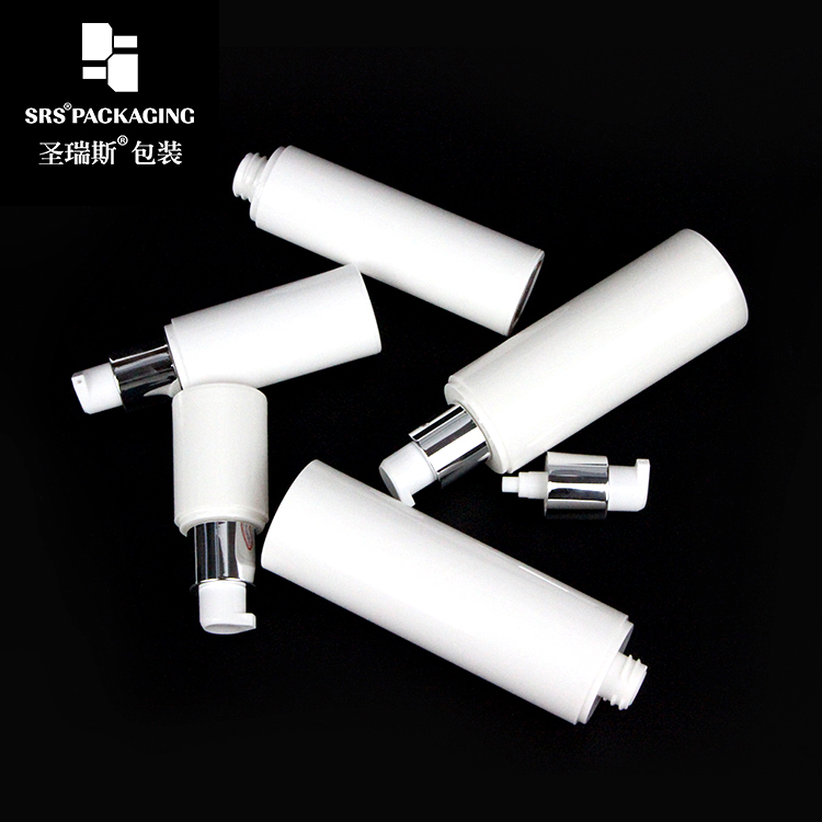 15ml 30ml 50ml 80ml 100ml free sample white airless pump bottle