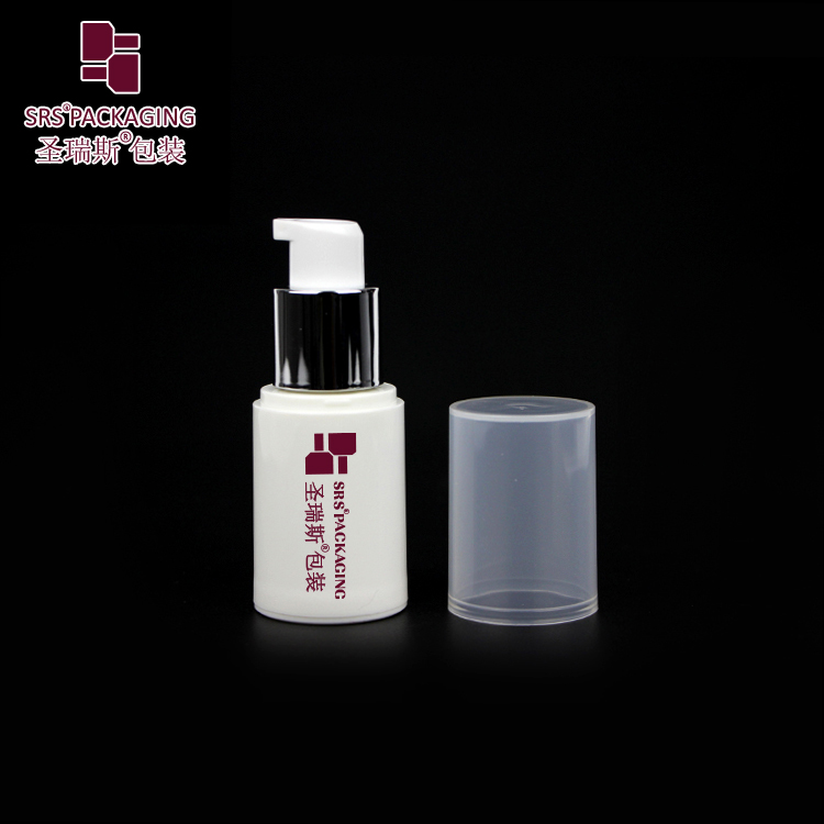 15ml 30ml 50ml 80ml 100ml free sample white airless pump bottle