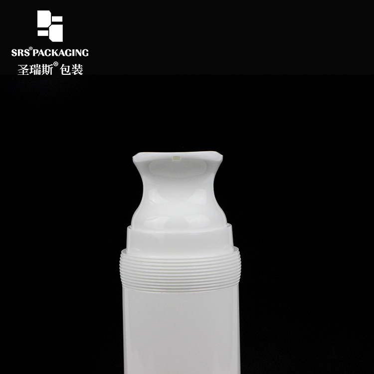 Refillable Cosmetic Airless Beauty Cream Packaging Bottle for Sunscreen Serum 80ml 100ml