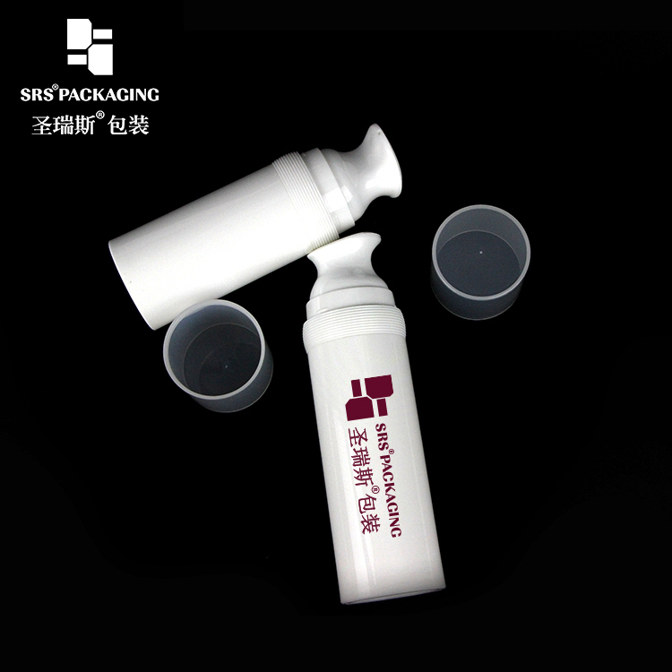 Refillable Cosmetic Airless Beauty Cream Packaging Bottle for Sunscreen Serum 80ml 100ml