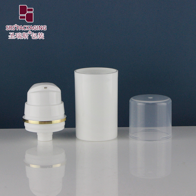 Private label skin care cosmetics packaging for anti-aging products empty face serum airless bottle