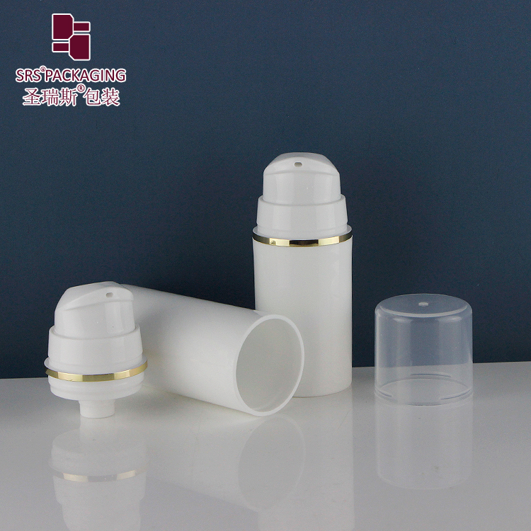 Private label skin care cosmetics packaging for anti-aging products empty face serum airless bottle