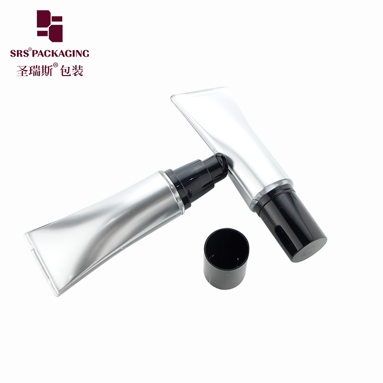 A042 30ml airless pump cosmetic packaging container refillable lotion luxury tube