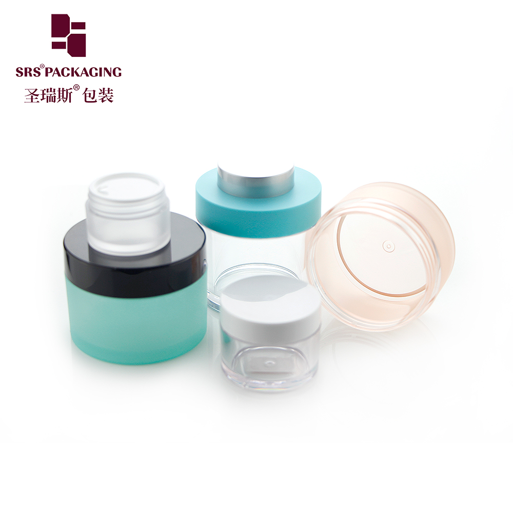 Luxury Custom Color Thick Wall Body Cream PETG Cosmetic Jar