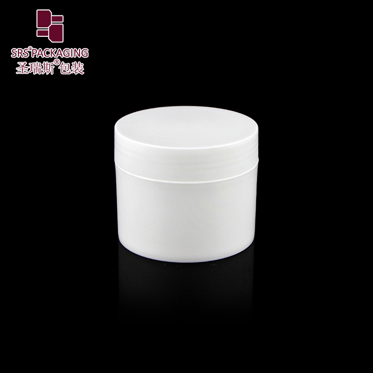 SRSH Double wall cosmetic PP PCR material container 50ml 100ml plastic jar