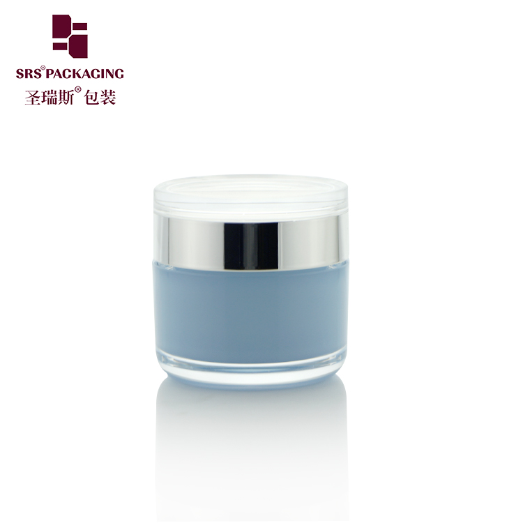 J204 Empty Luxury Skincare Facial Cream Wholesale Acrylic Jar 50 ml