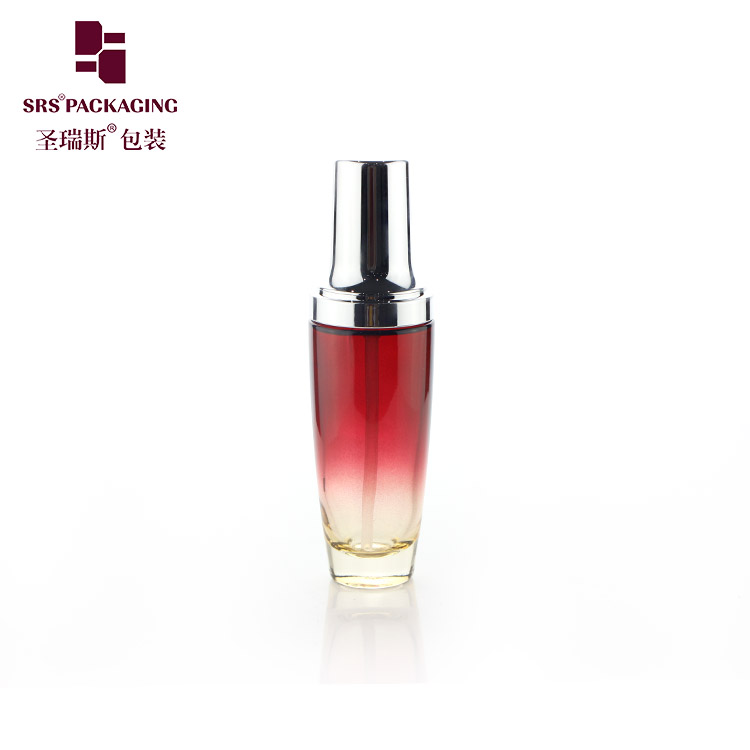 L317 30ml 50ml 120ml Cosmetic Dropper Serum Glass Bottle Empty Luxury Lotion Pump Bottle