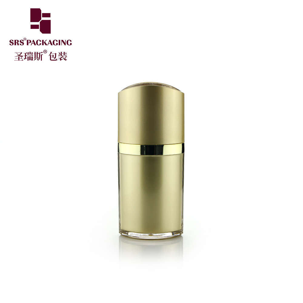 L104 SRS Packaging 30ML 60ML 100ML 120ML Acrylic Lotion Bottle Eye Shape Skin Care Empty Bottle