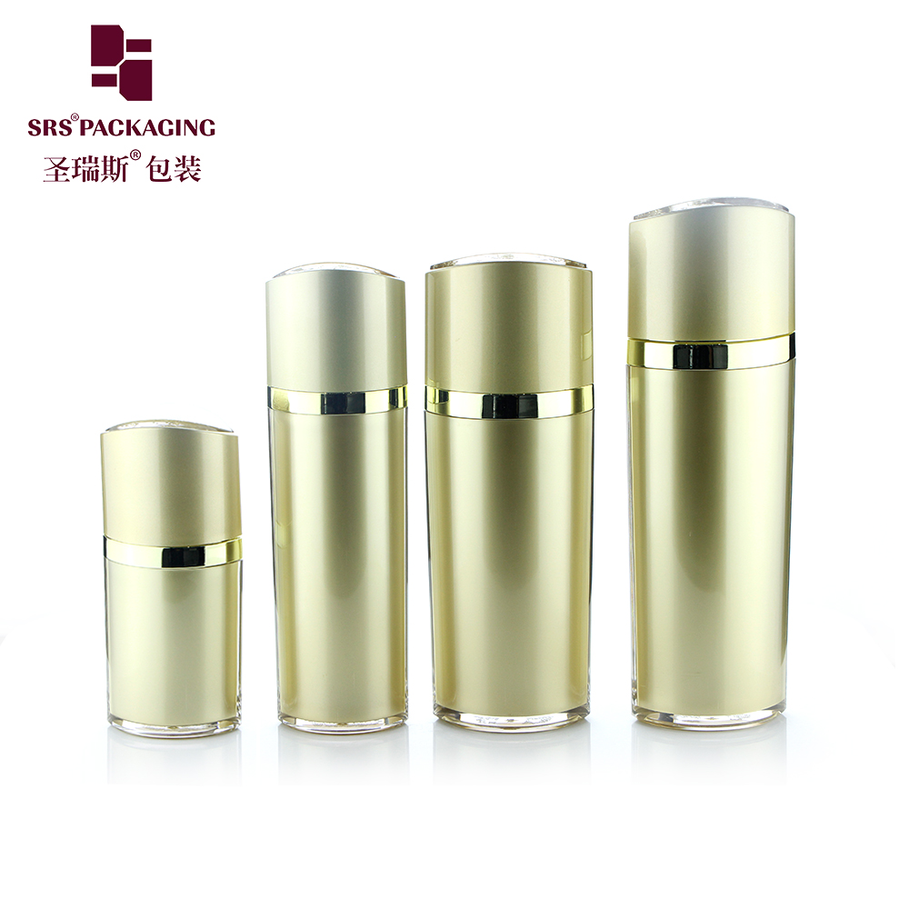 L104 SRS Packaging 30ML 60ML 100ML 120ML Acrylic Lotion Bottle Eye Shape Skin Care Empty Bottle