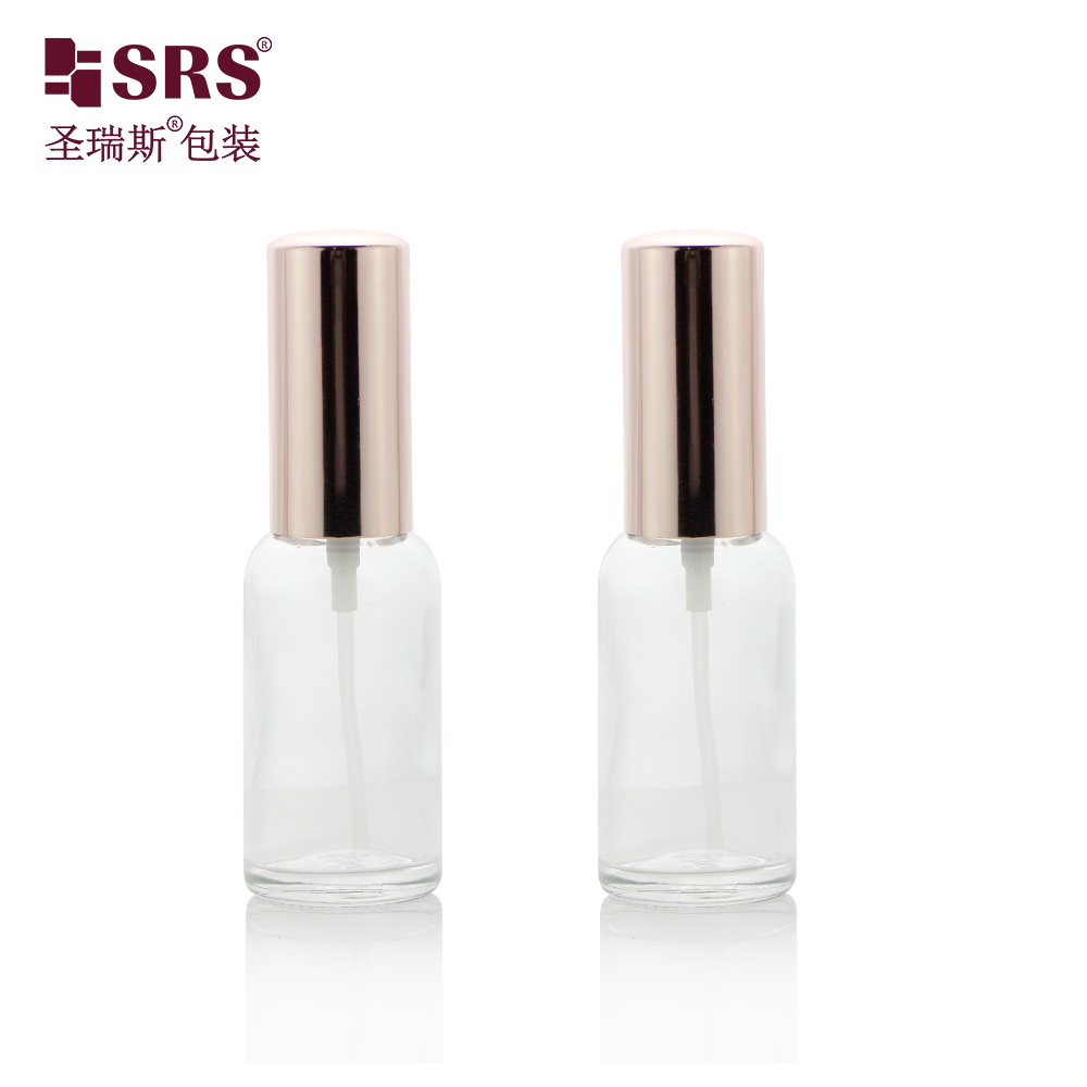 GSB5 30ml Empty Cosmetic Packaging 1 oz Fine Mist Glass Spray Bottle Perfume Atomizer