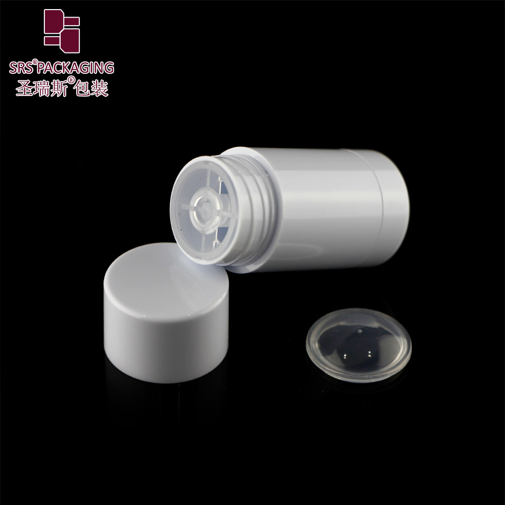 D042 Round shape empty deodorant bottles 15ml 30ml 50ml 75ml PCR container packaging