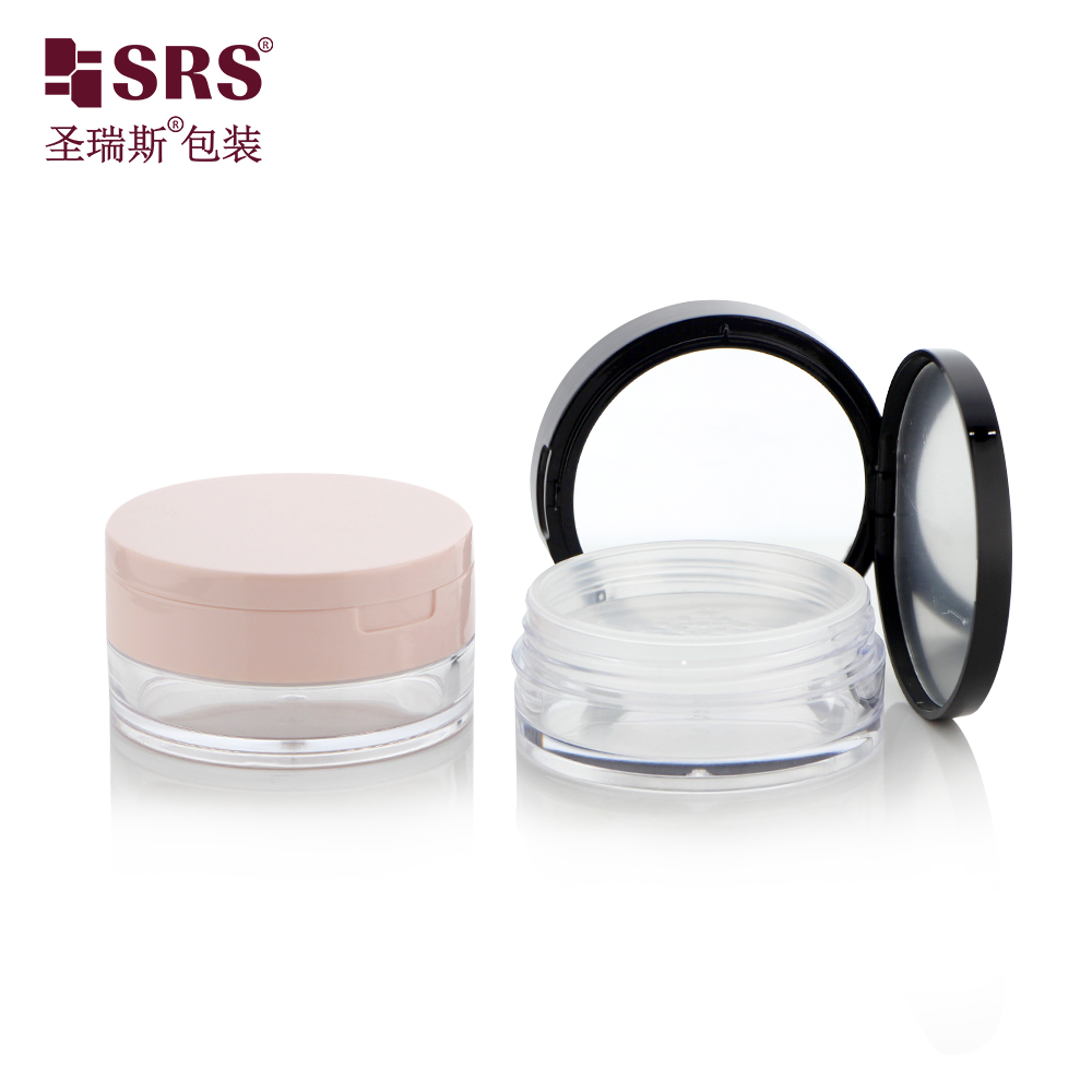 S027-20I Wholesale Package Container Custom Logo 10g 20g Loose Powder Jar Container