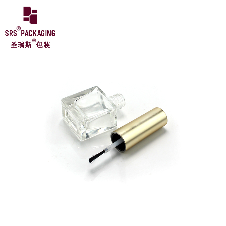 SRS Packaging Good Quality FAST Lead Time 8ML Empty Glass Nail Polish Bottles