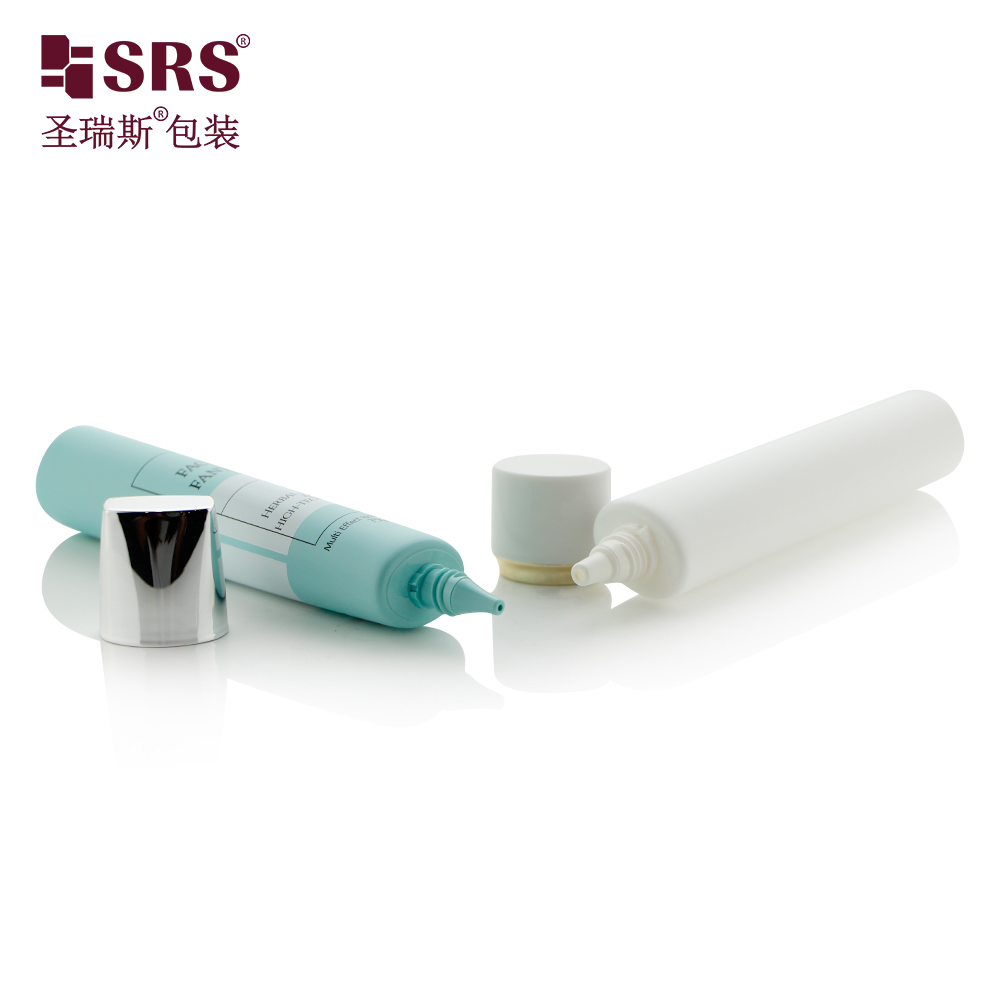 Plastic tubes for cosmetics 100ml 120ml 150ml 180ml face cleaner  empty container cosmetic packaging