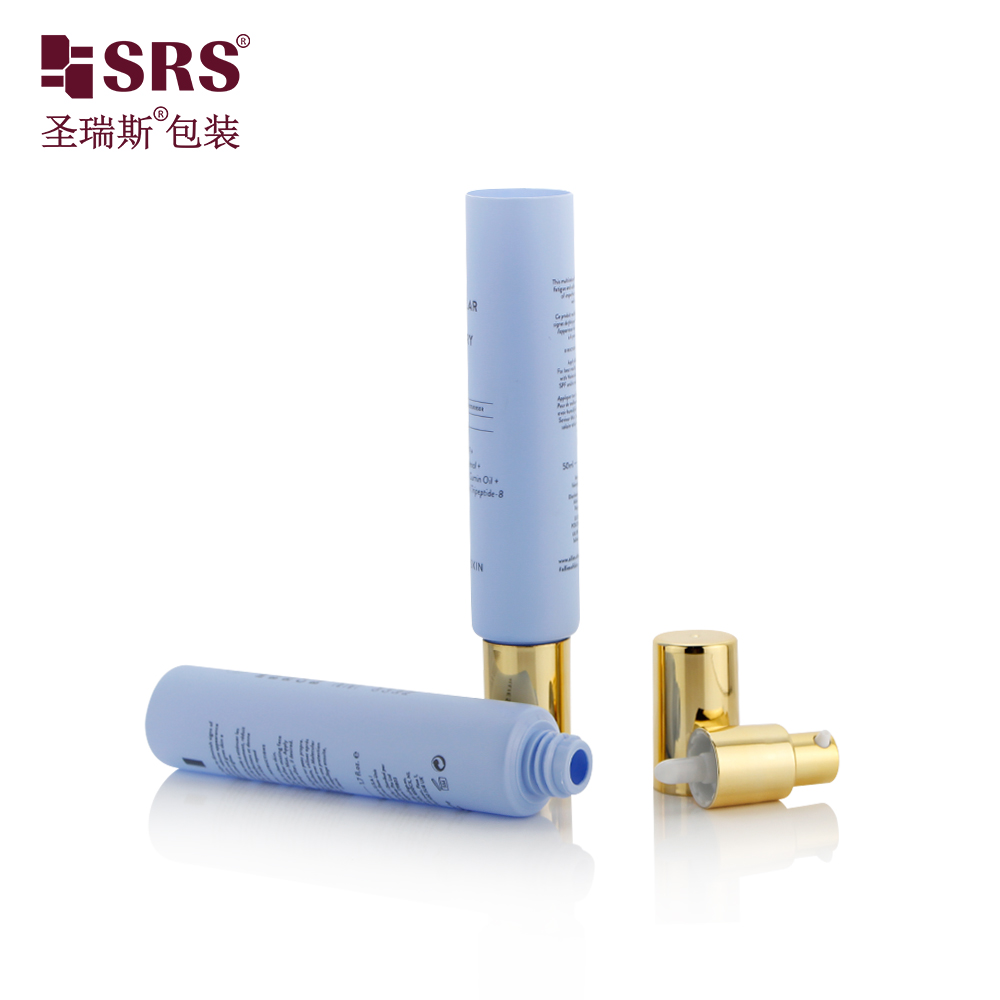 SRS D30mm 50ML Custom Eco-friendly Empty Tube For Cosmetic Packaging