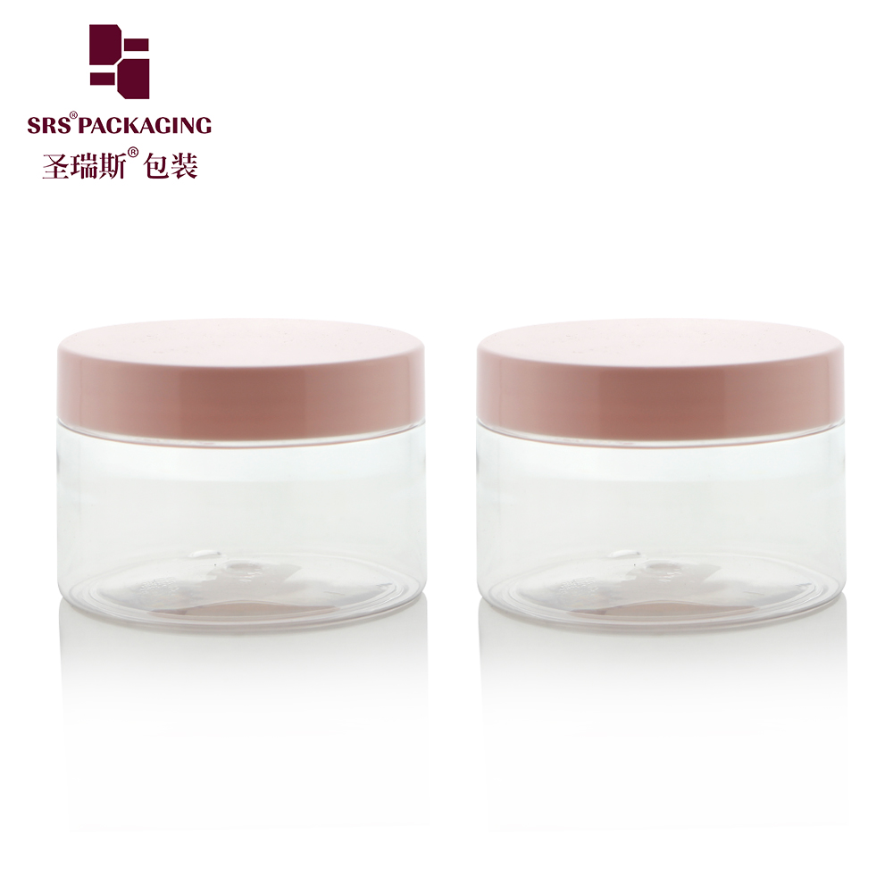 30ml 60ml 100ml 150ml 200ml 250ml 300ml 350ml Cosmetic Container Plastic PET Hair Cream Jars