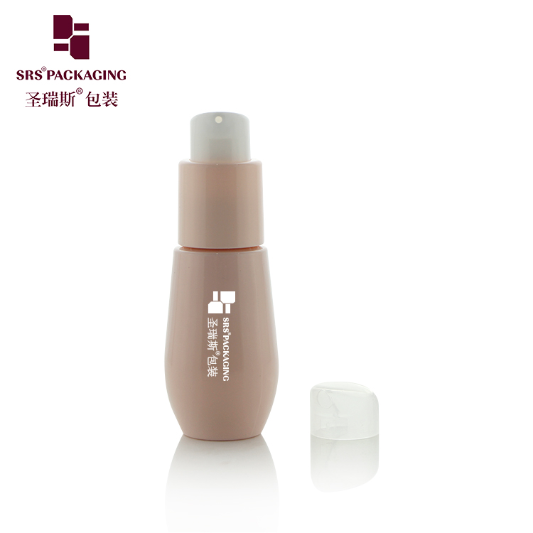 Custom Eco Friendly 30ml Cosmetic Conditioner Shampoo Lotion PET Plastic Bottle for Travel