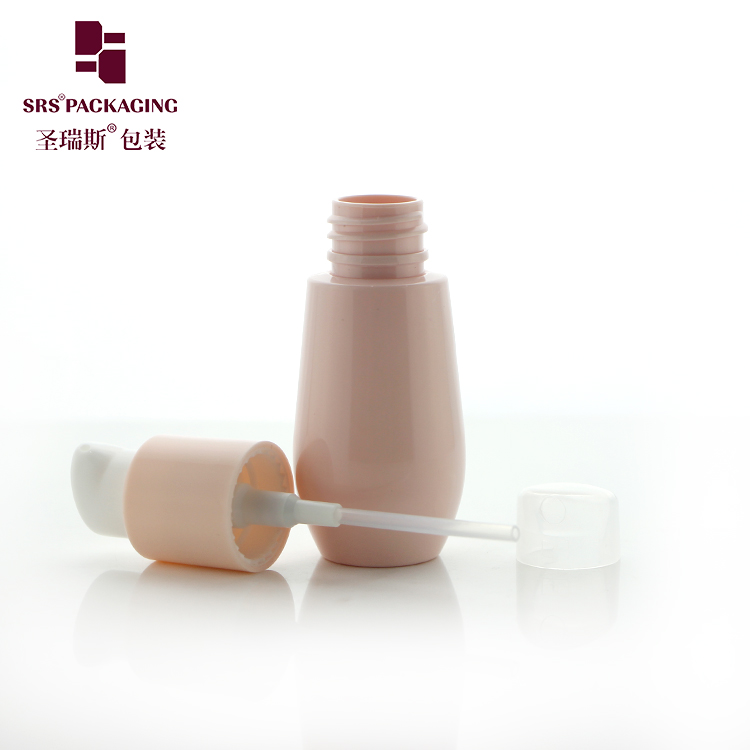 Custom Eco Friendly 30ml Cosmetic Conditioner Shampoo Lotion PET Plastic Bottle for Travel