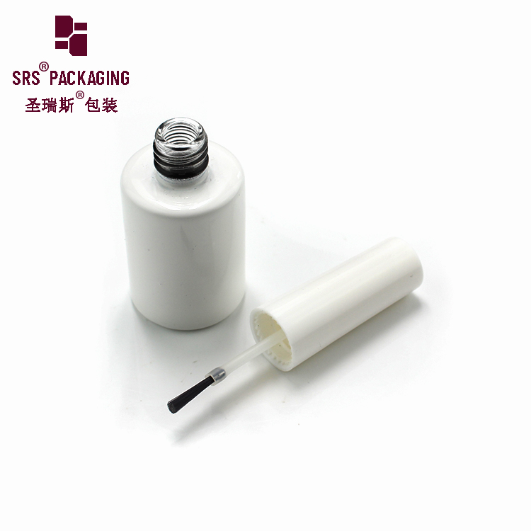 Round Shape Nail Gel Glass Bottle Packaging 11ml Glass Bottles For Nail Polish Wholesale Manufacturer