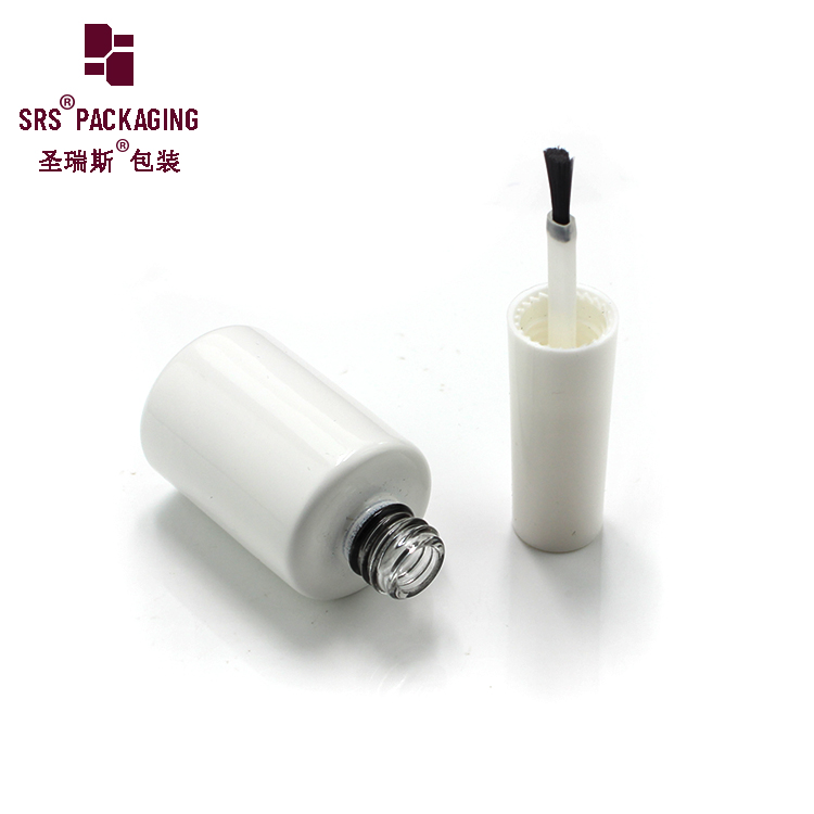 Round Shape Nail Gel Glass Bottle Packaging 11ml Glass Bottles For Nail Polish Wholesale Manufacturer
