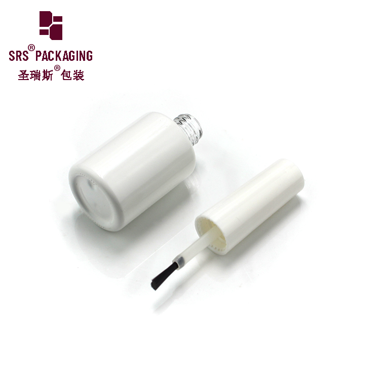 Round Shape Nail Gel Glass Bottle Packaging 11ml Glass Bottles For Nail Polish Wholesale Manufacturer