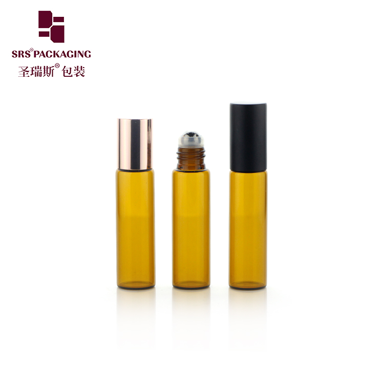 100pcs high quality 3ml 5ml 8ml 10ml 15ml roll on clear empty glass perfume essential oil bottle