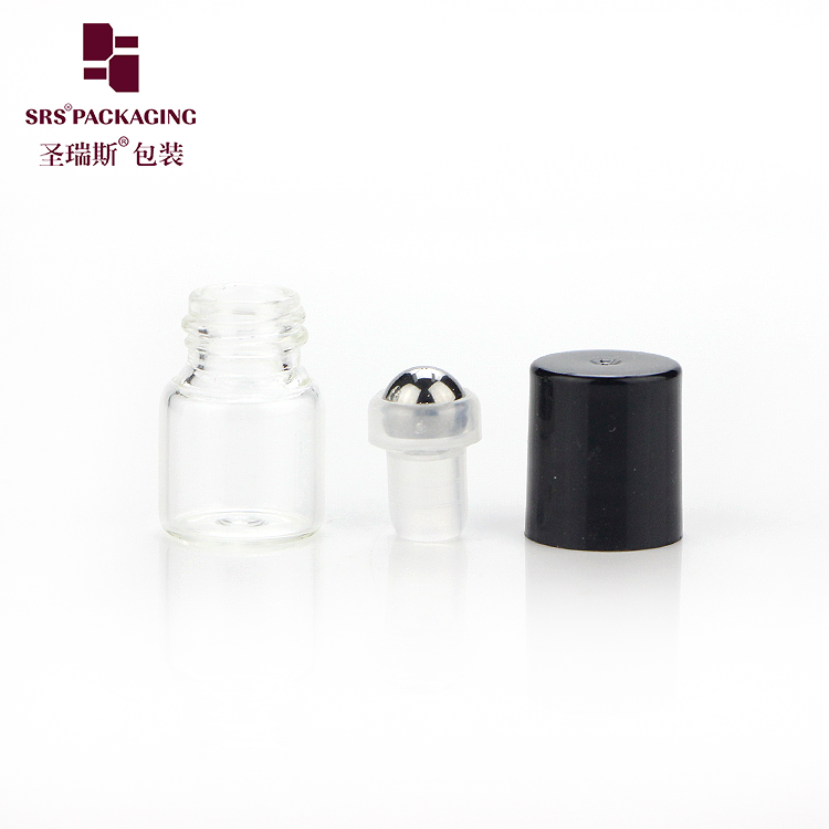 100pcs high quality 3ml 5ml 8ml 10ml 15ml roll on clear empty glass perfume essential oil bottle