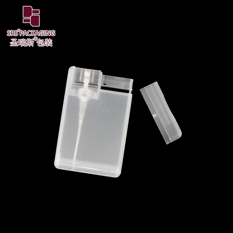 New design screen printing sliding closure 20ml Plastic bottle mist sprayers wholesale