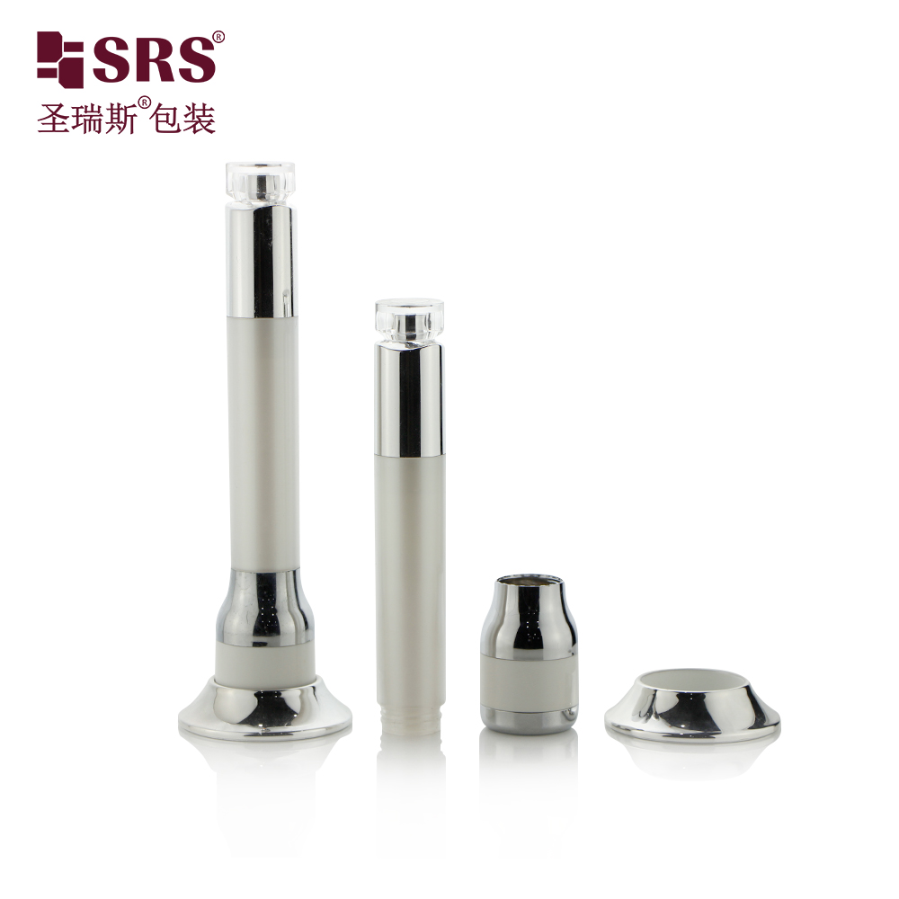 NEW Vibrating Roll On Bottles 15ml With Infrared For Eye Cream Cosmetic Airless Pump Bottle