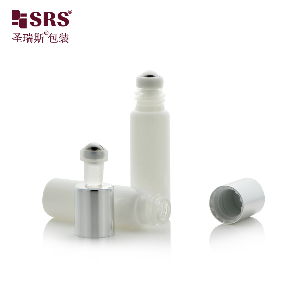 Factory Manufacturer Paint Solid Empty No Leakage Massage Eye Oil 5ml Roll On Glass Bottle