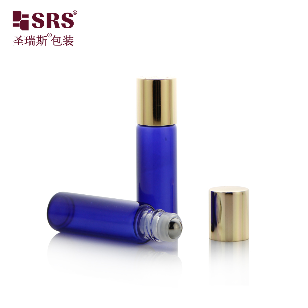 Factory Manufacturer Paint Solid Empty No Leakage Massage Eye Oil 5ml Roll On Glass Bottle