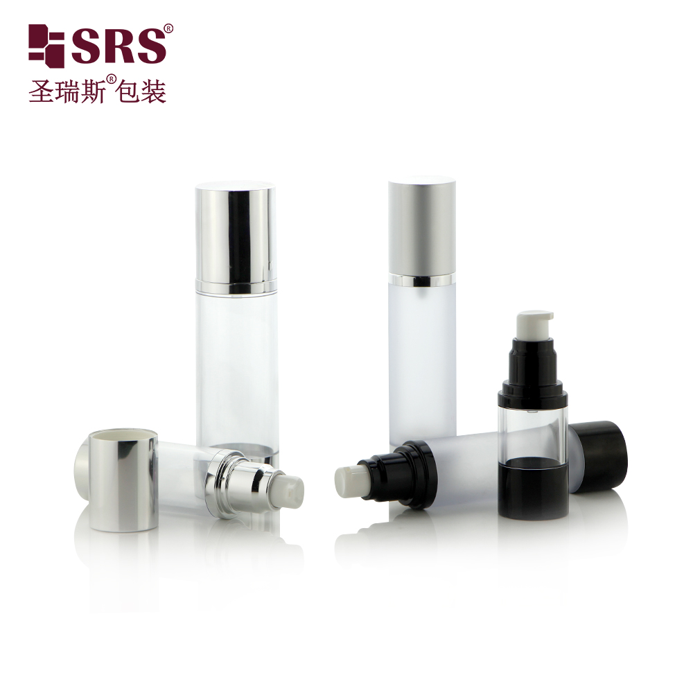 AS Airless Bottle Customized Hot Selling High Quality Airless Bottle Professional Factory Cosmetic Packaging