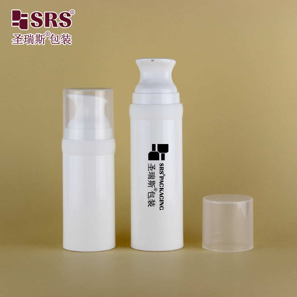 New Design Eco-friendly Plastic PP Cosmetic 80ml 100ml Airless Pump Bottle For Skin Care Cosmetics