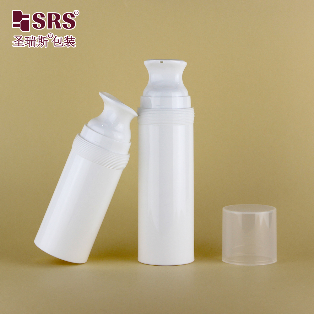 New Design Eco-friendly Plastic PP Cosmetic 80ml 100ml Airless Pump Bottle For Skin Care Cosmetics