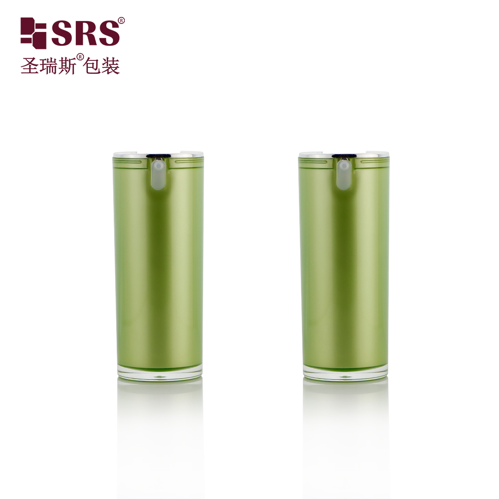 A021 Custom Luxury Cosmetic Airless Pump Bottles Packaging For Skincare 15ml 30ml 50ml