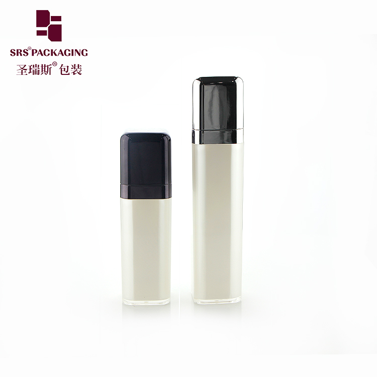 A056 Custom Luxury Cosmetic Airless Pump Bottles Packaging For Skincare 15ML 30ML50ml