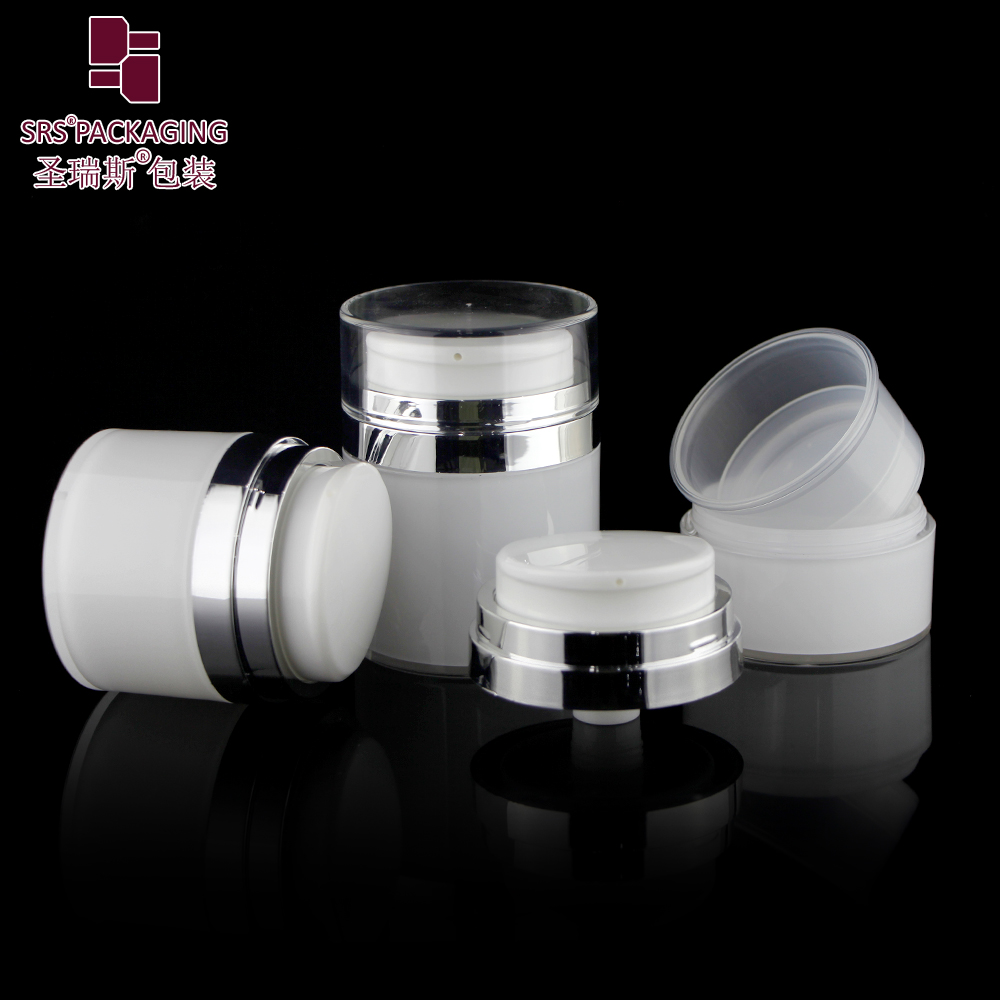 A104 Airless Empty Custom Cosmetic Face Cream Jar 30ml 50ml 70ml for Skin Care Lotions