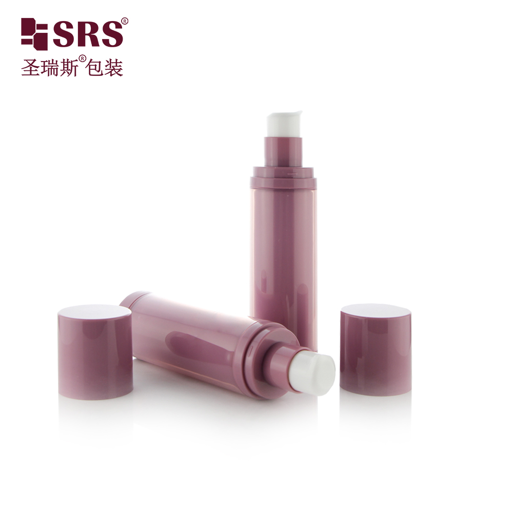 New Design 30ML 50ML 100ML PP Plastic Cosmetic Replaceable Refillable Airless Pump Bottle