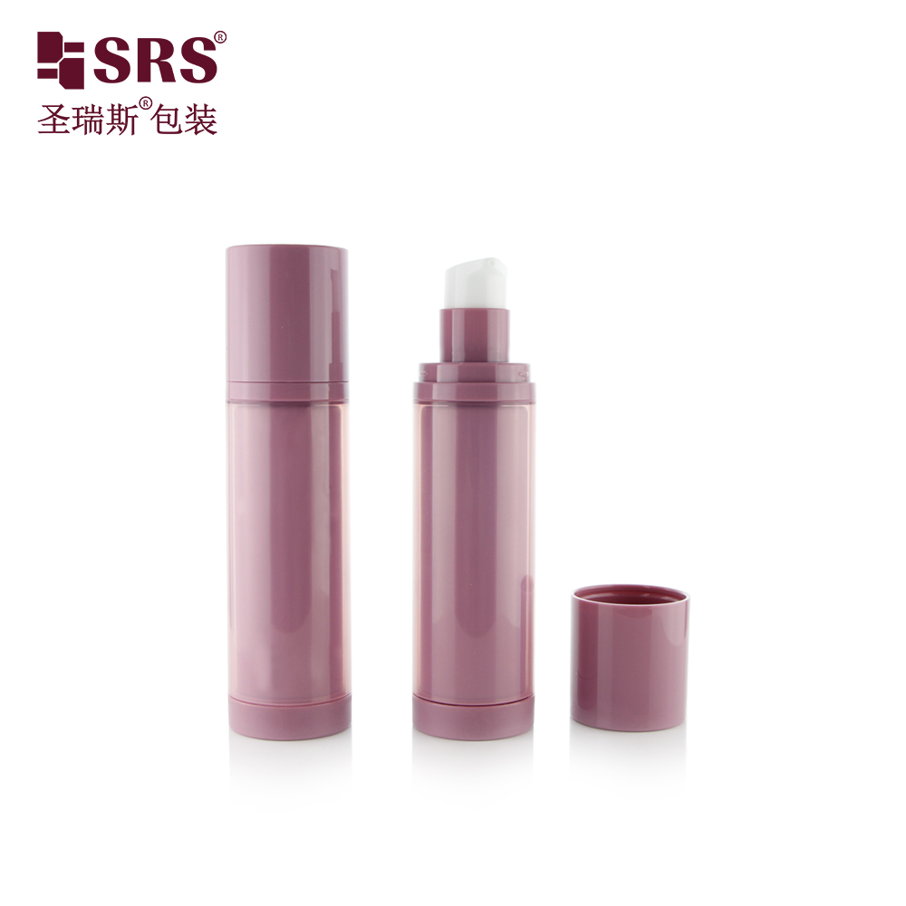 New Design 30ML 50ML 100ML PP Plastic Cosmetic Replaceable Refillable Airless Pump Bottle