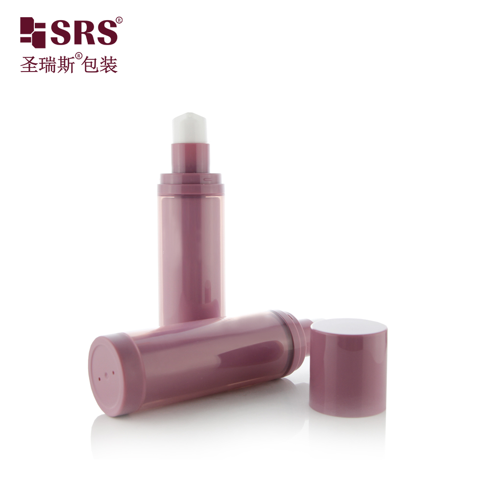 New Design 30ML 50ML 100ML PP Plastic Cosmetic Replaceable Refillable Airless Pump Bottle